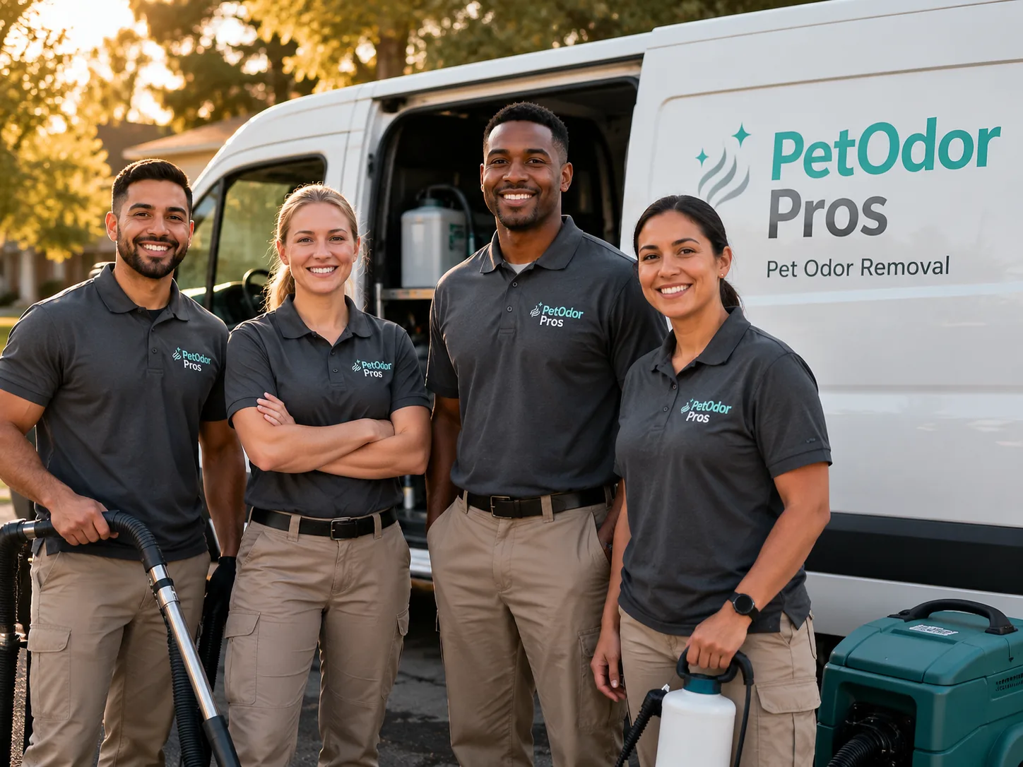 Pet Odor Removal team serving Lothian, MD
